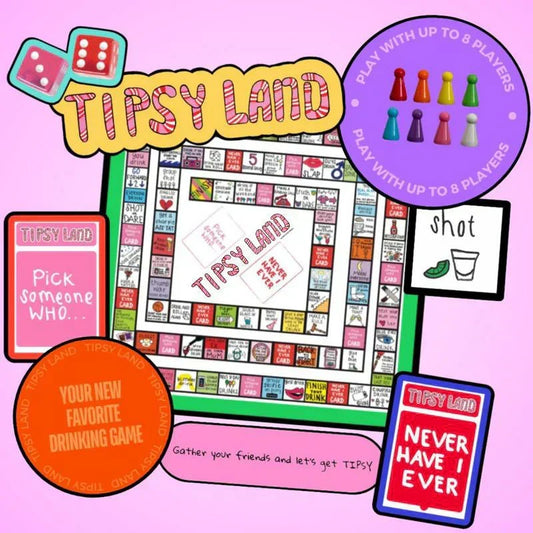 π₯ Last Day Sale 50% Off β° Party Board Game - Fun Drinking Game for Friends π·