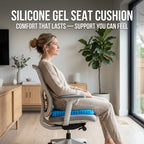 ✨ Ergonomic Silicone Seat Cushion – Relief You Can Feel