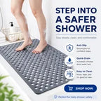 🔥Save 50% This Summer 💧 SafeStep Bathroom Safety Mat - Make Every Shower Feel Safer 🚿