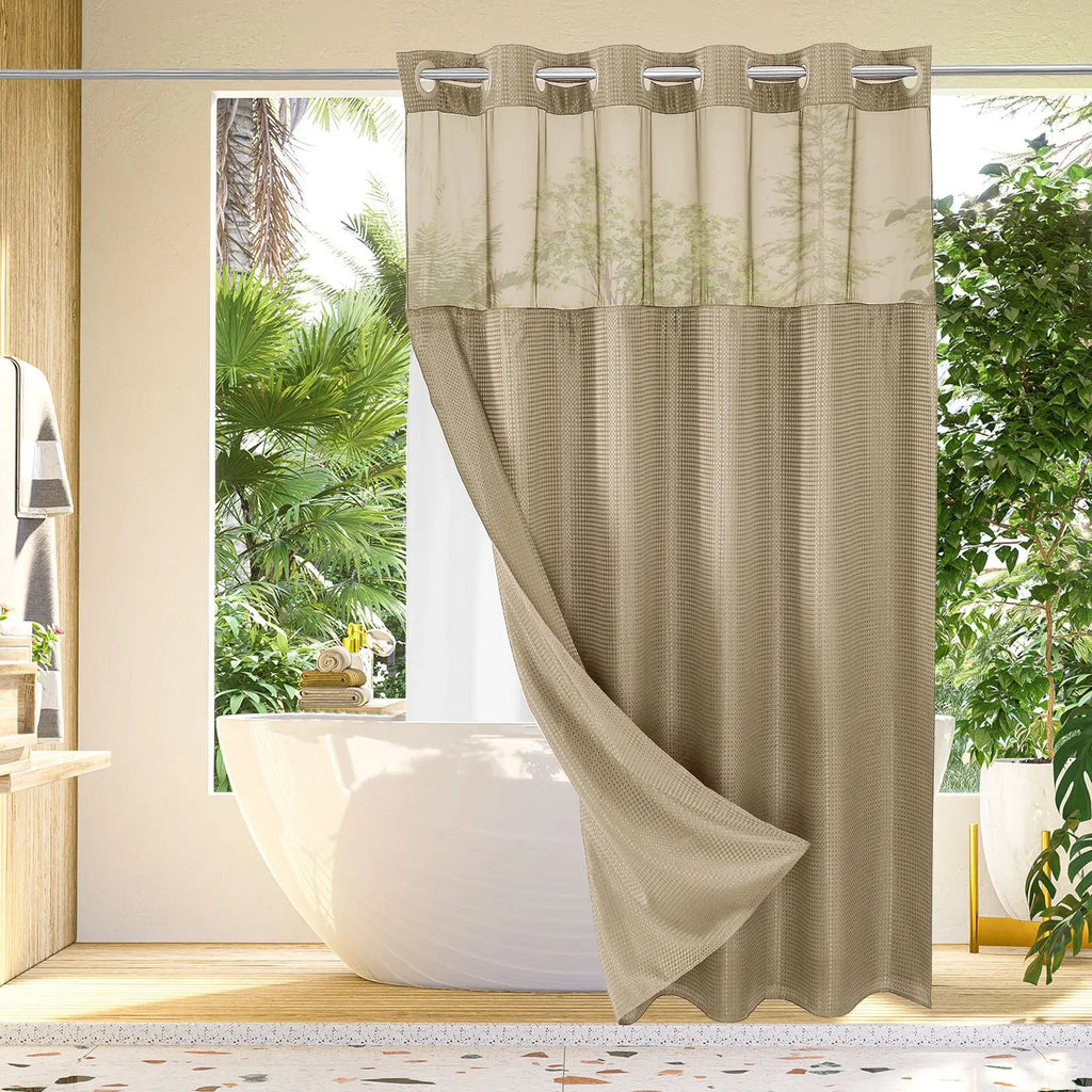 💖HOT SALE 50% OFF 💖 Snap In Shower Curtain