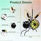 🔥LAST DAY 49% OFF - Outdoor Hanging Solar Bee Light